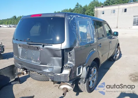 2012 Honda Pilot Ex-L from USA, damaged, VIN 5FNYF4H52CB065723
